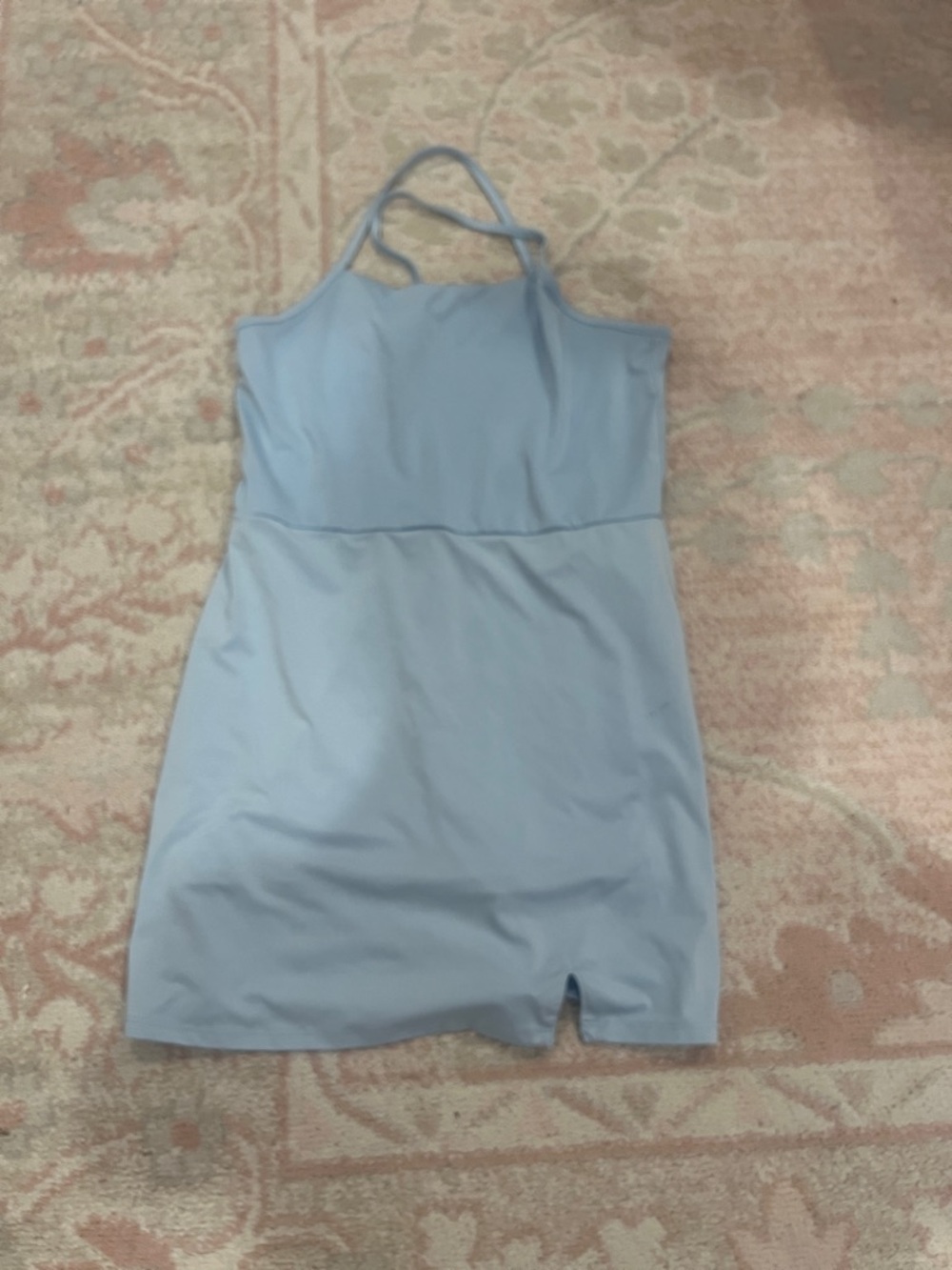 art class Light Blue Girls' Casual Halter Dress